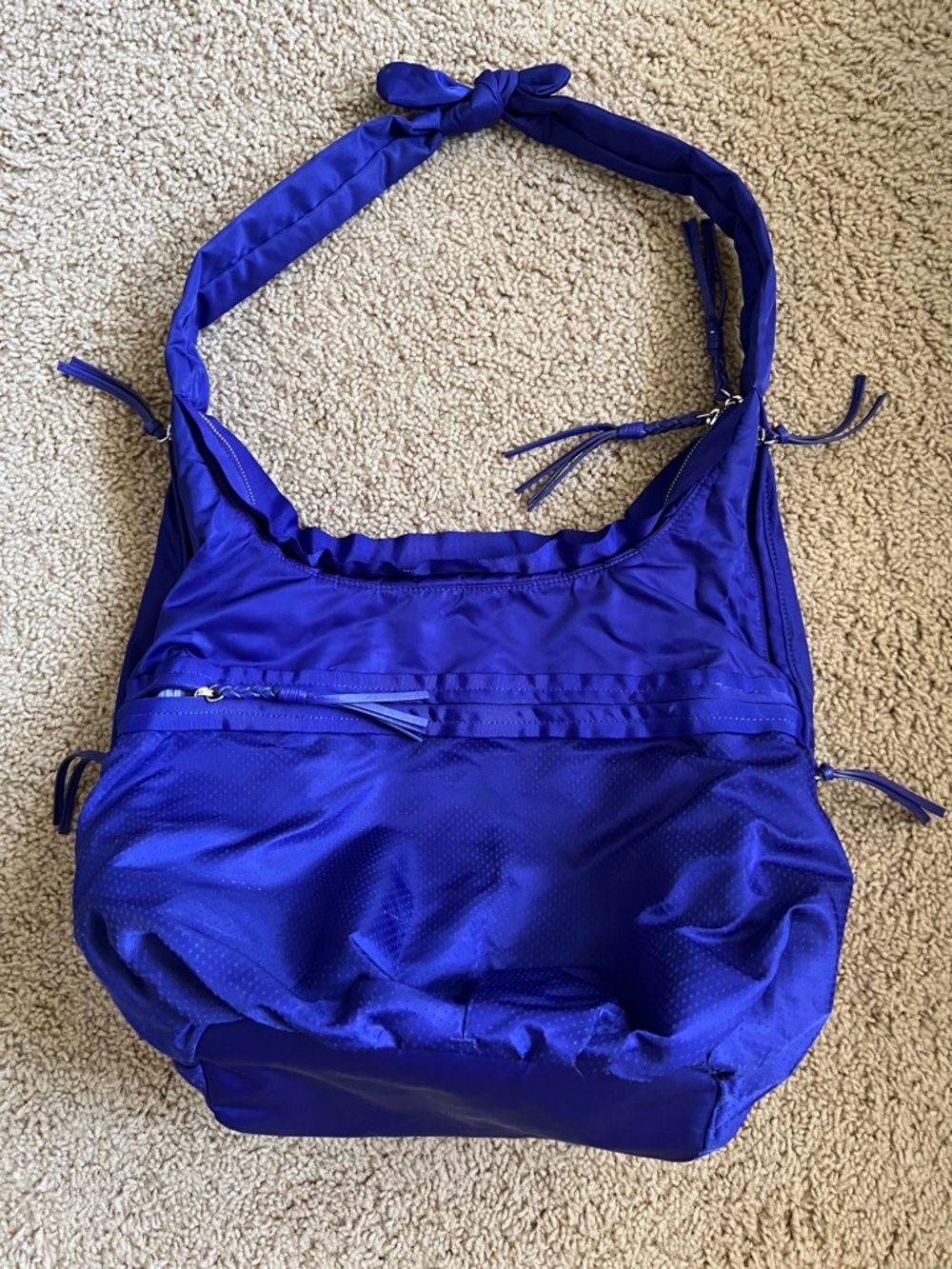 lululemon athletica Electric Blue Shoulder Hobo Bag - Picture 2 of 11